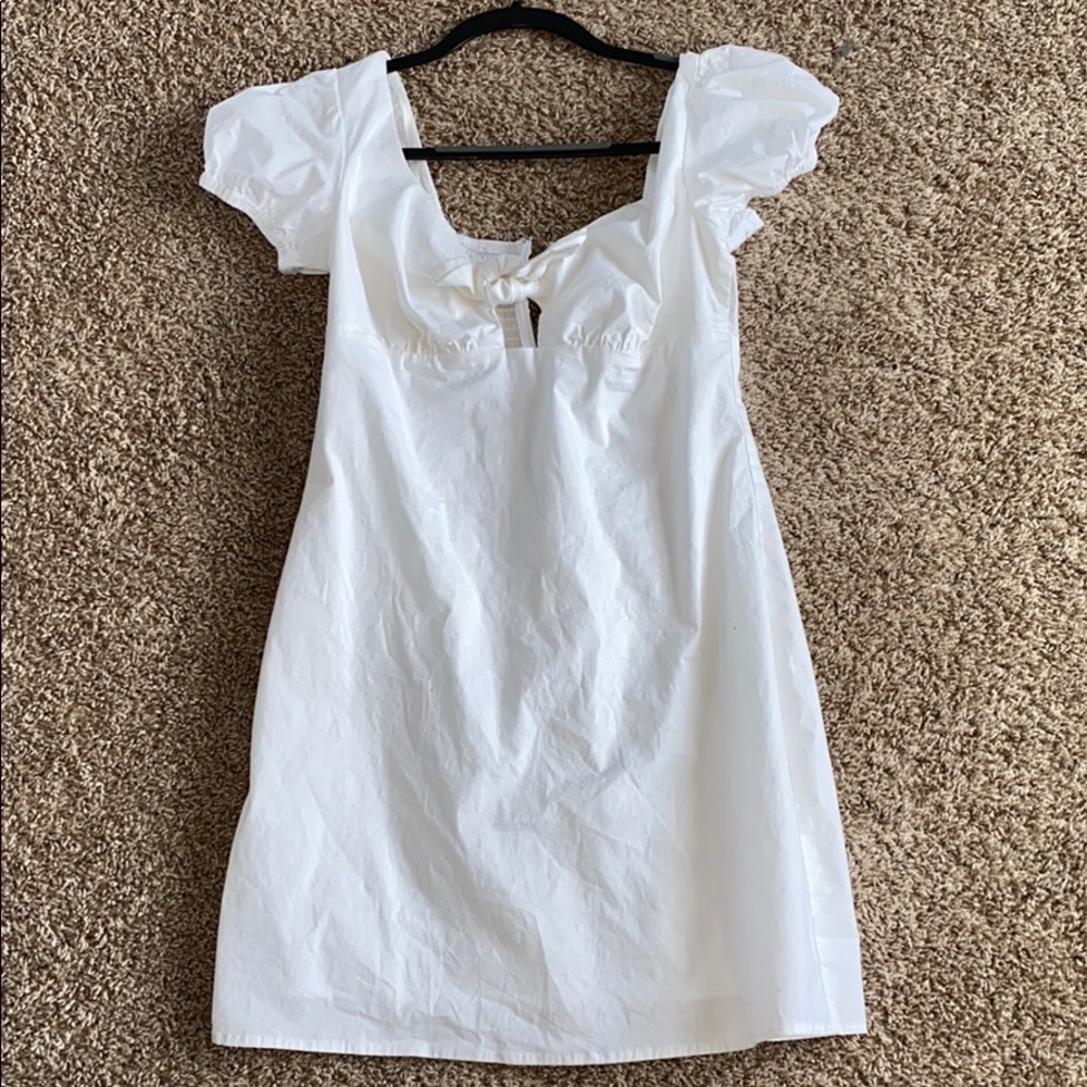 White dress!
